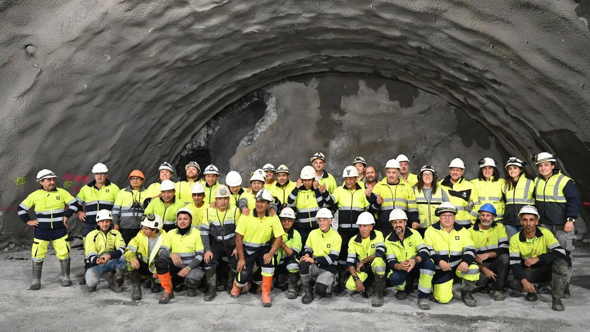 La variante de Markina y Etxebarria logra un hito clave: más de 500 días de compleja excavación