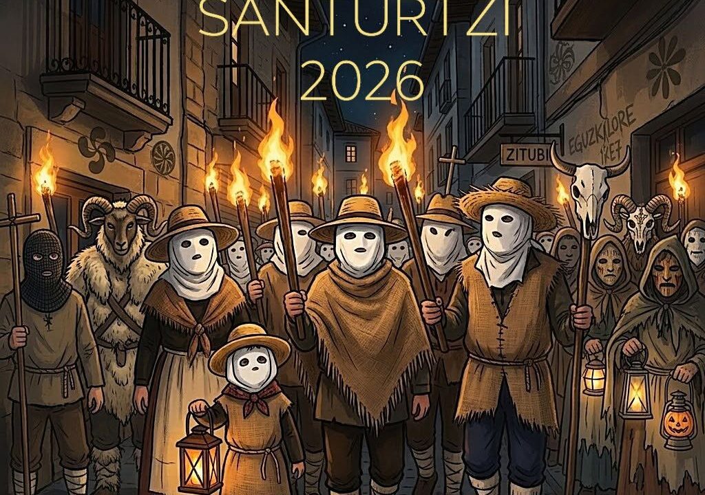 Santurtzi busca vecinos para recuperar la tradición de Gau Beltza