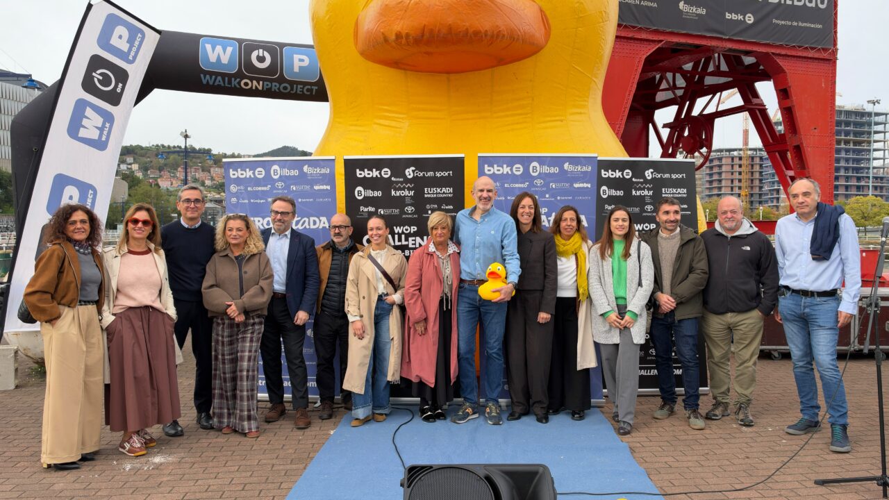 30.000 patitos en la Ría de Bilbao: vuelve la Estropatada el próximo domingo 25 de octubre
