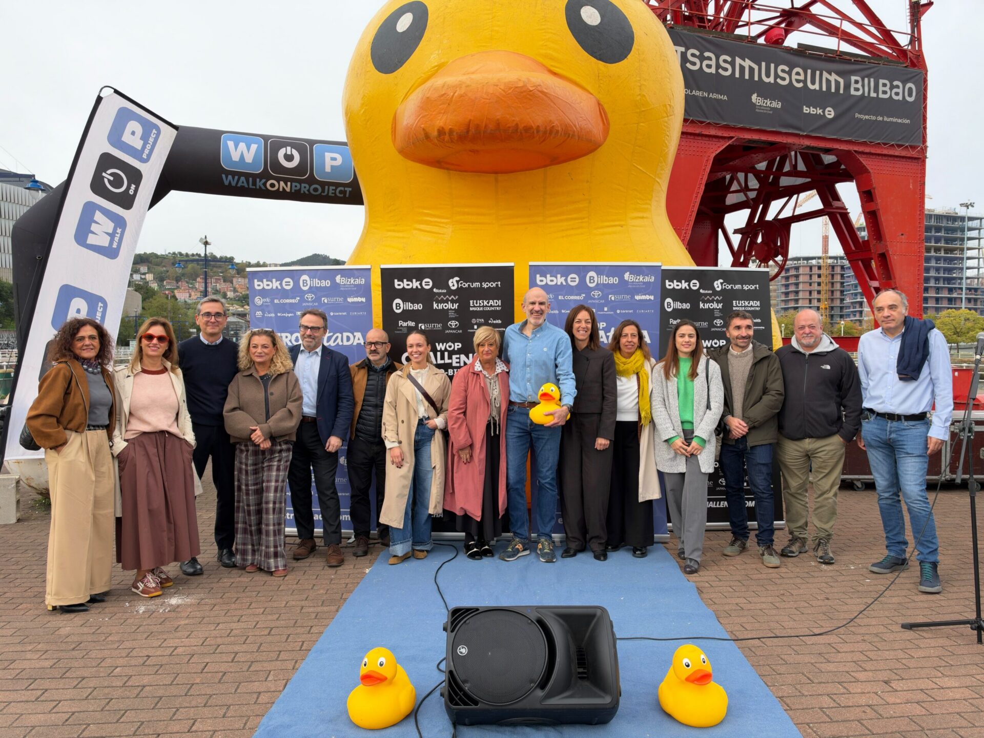 30.000 patitos en la Ría de Bilbao: vuelve la Estropatada el próximo domingo 25 de octubre