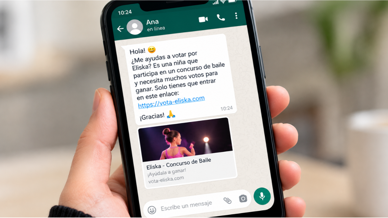 La estafa de ‘Eliska’ que circula por WhatsApp