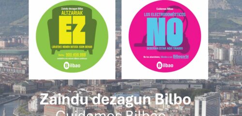 Bilbao establece un calendario semanal para la recogida de muebles y recuerda que es gratuito