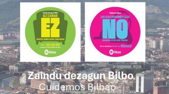 Bilbao establece un calendario semanal para la recogida de muebles y recuerda que es gratuito