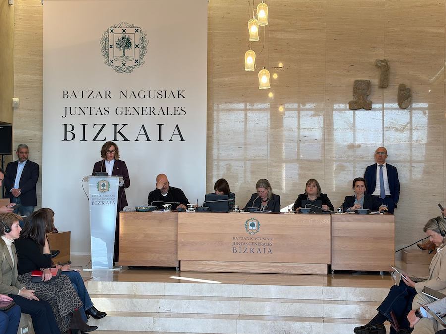 Bizkaia pone sobre la mesa vivienda, transporte y TAV en el último pleno de Gerediaga