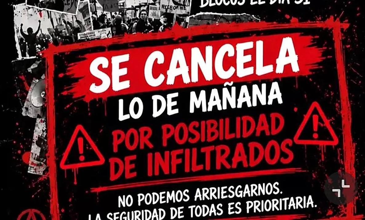Blocus cancela la convocatoria de Bilbao, pero crece la preocupación por posibles disturbios